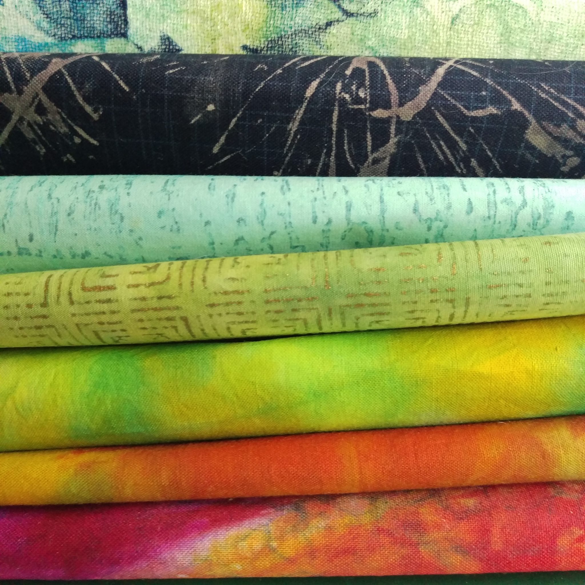 Creating your own book cloth using fabric Canberra Craft Bookbinders